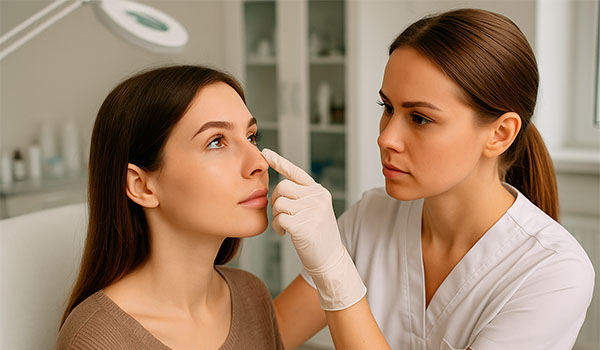 После ринопластики: отеки, синяки, осложнения и этапы заживления носа