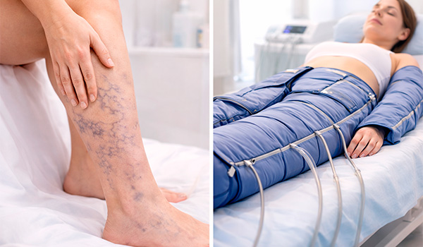 Прессотерапия при варикозе на ногах