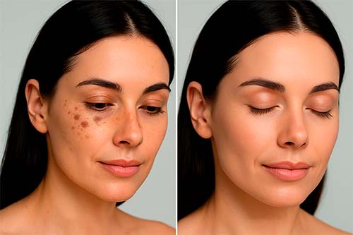 Результаты до и после