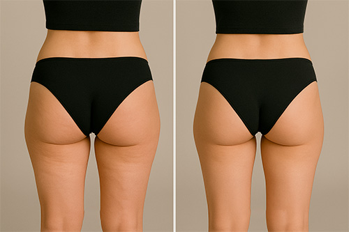 Результаты до и после