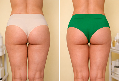 Результаты RF-лифтинга в клинике