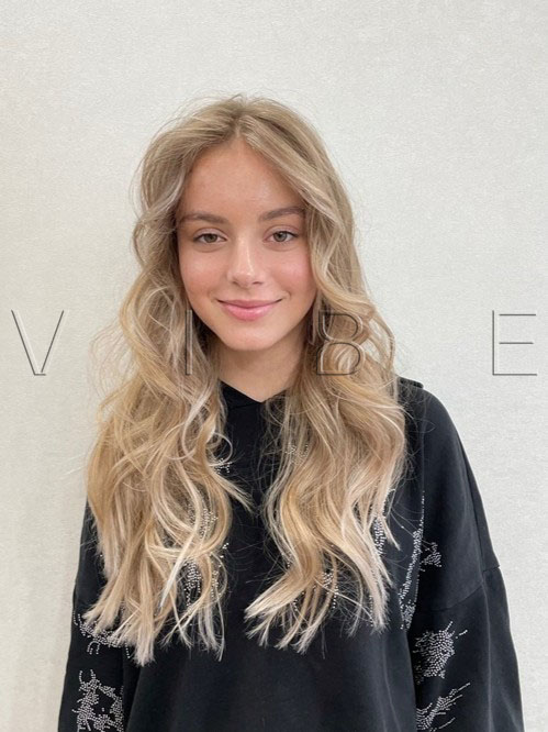 Результаты наращивания волос