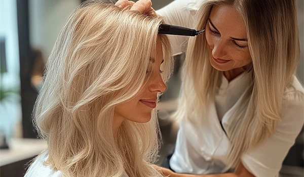 Растяжка цвета для блондинок: как выбрать идеальный оттенок и избежать ошибок